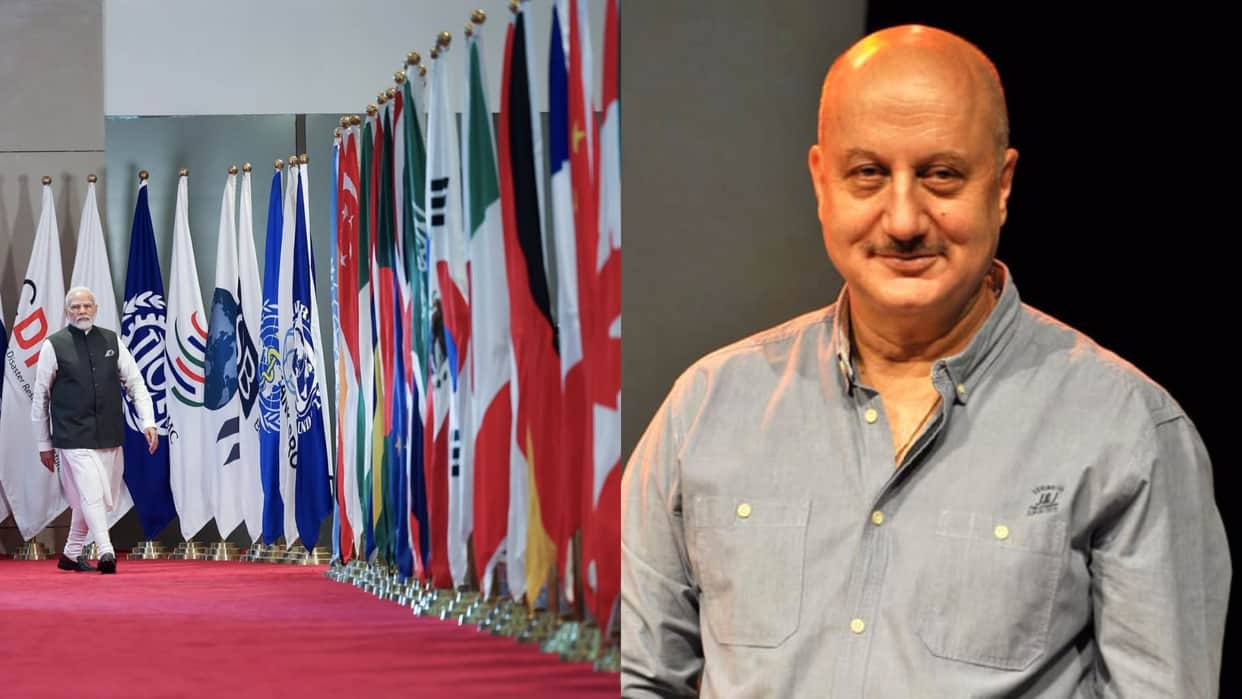 bollywood actor anupam kher expressed pride on india hosting G20 summit actor congratulated pm modi