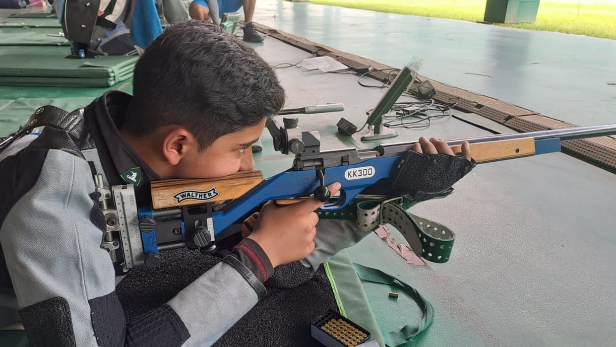 Hrithvik Jistu selected for National Rifle Shooting Championship