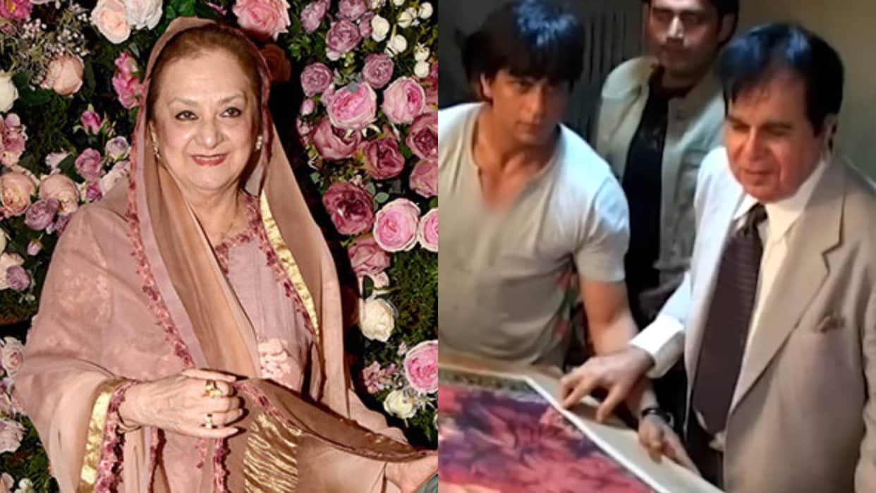 Saira Banu praised Shah Rukh Khan and shared anecdotes the jawan star bond with late legendary Dilip Kumar