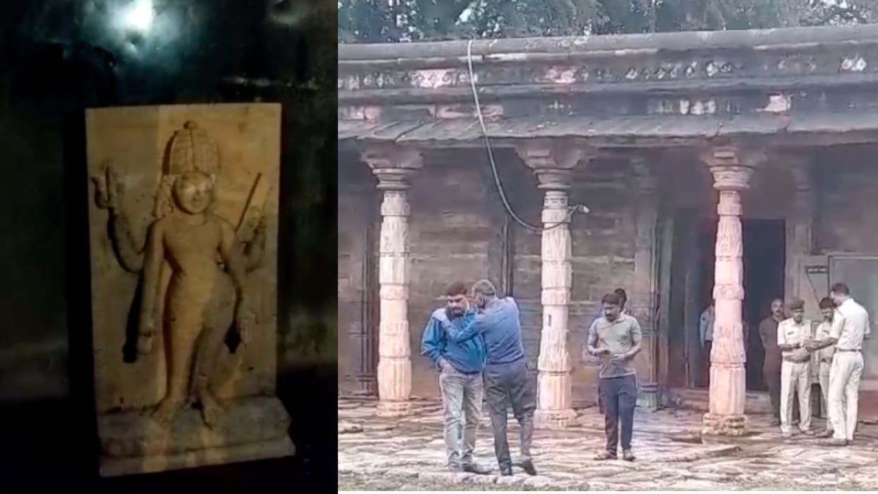 Bhojshala again in discussion: Claim of appearance of Maa Vagdevi Saraswati, administration removed the statue
