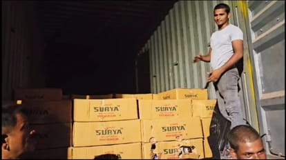 Bihar Police recovered a container with banned liquor just two km radius of CM Nitish Kumar house in Patna