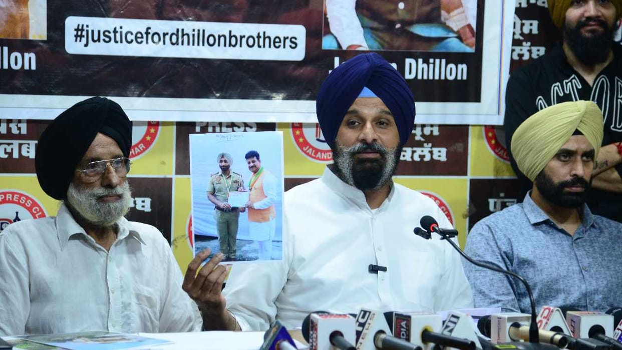 Bikram Singh Majithia targets AAP MLA and ACP in Dhillon brothers suicide case