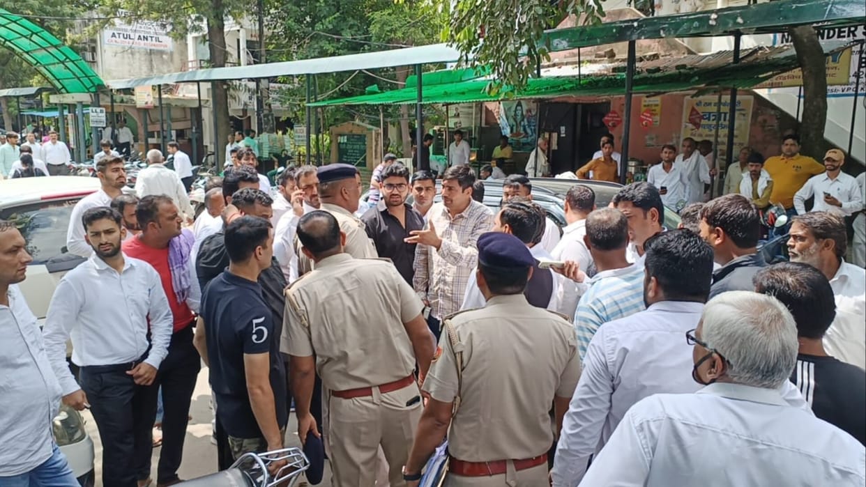 Haryana: Allegation of firing bullets in court premises in Sonipat