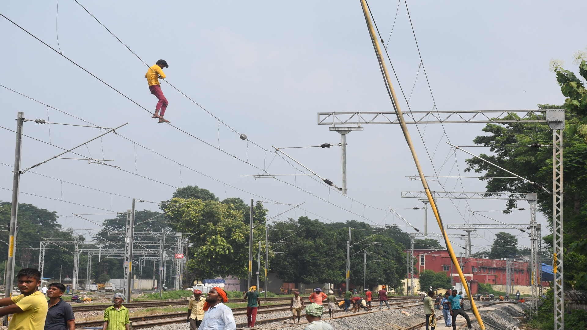 NER first third rail line laid today train will run at a speed of 110 km