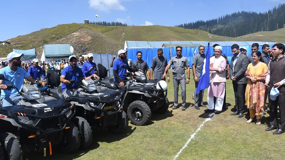bungas festival in kupwara:  lg manoj sinha said Tourism will become the engine of development for Jammu Kashm