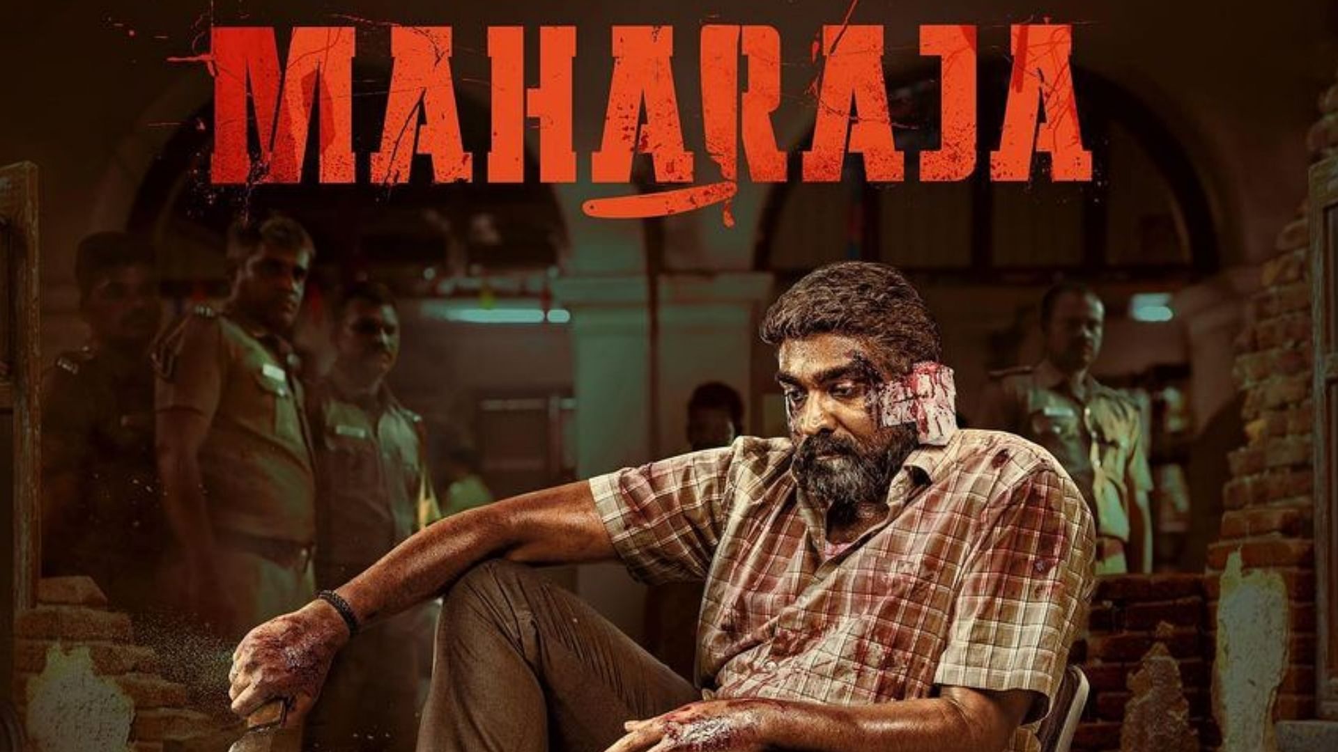 Maharaja Poster First Look Of Vijay Sethupathi 50th Film Out It Will Be ...