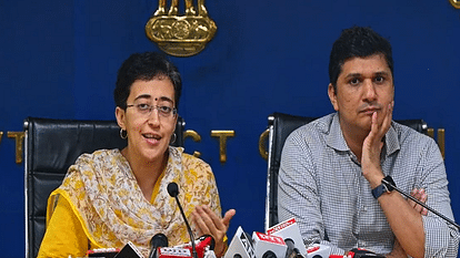 Atishi and Saurabh Bhardwaj press conference on successful completion of G20 summit
