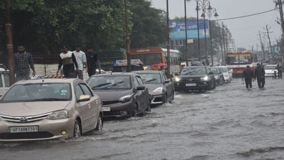 Weather update: Rain breaks 14 year record in Moradabad, waterlogging on roads