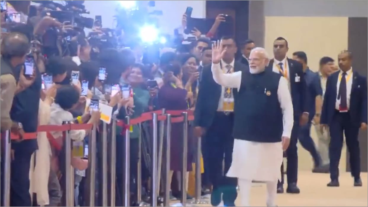 PM Modi looking energetic after G20 Summit know truth of viral video showing Water-Logging At Bharat Mandapam