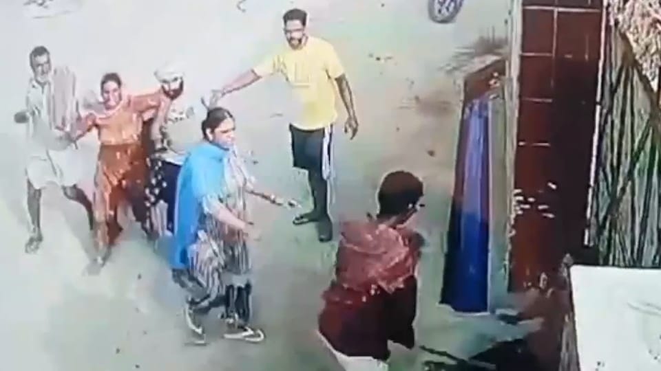 Clash between two families in Moga village Ramuwala Kalan