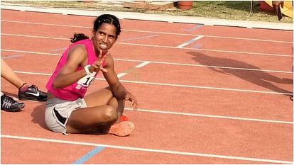 Indian Grand Prix 5: पीटी उषा का रिकॉर्ड टूटने से बचा, तमिलनाडु की विद्या सेकंड के सौवें हिस्से से चूकीं Indian Grand Prix 5: PT Usha's record saved from being broken, Tamil Nadu's Vidya missed by one hundredth of a