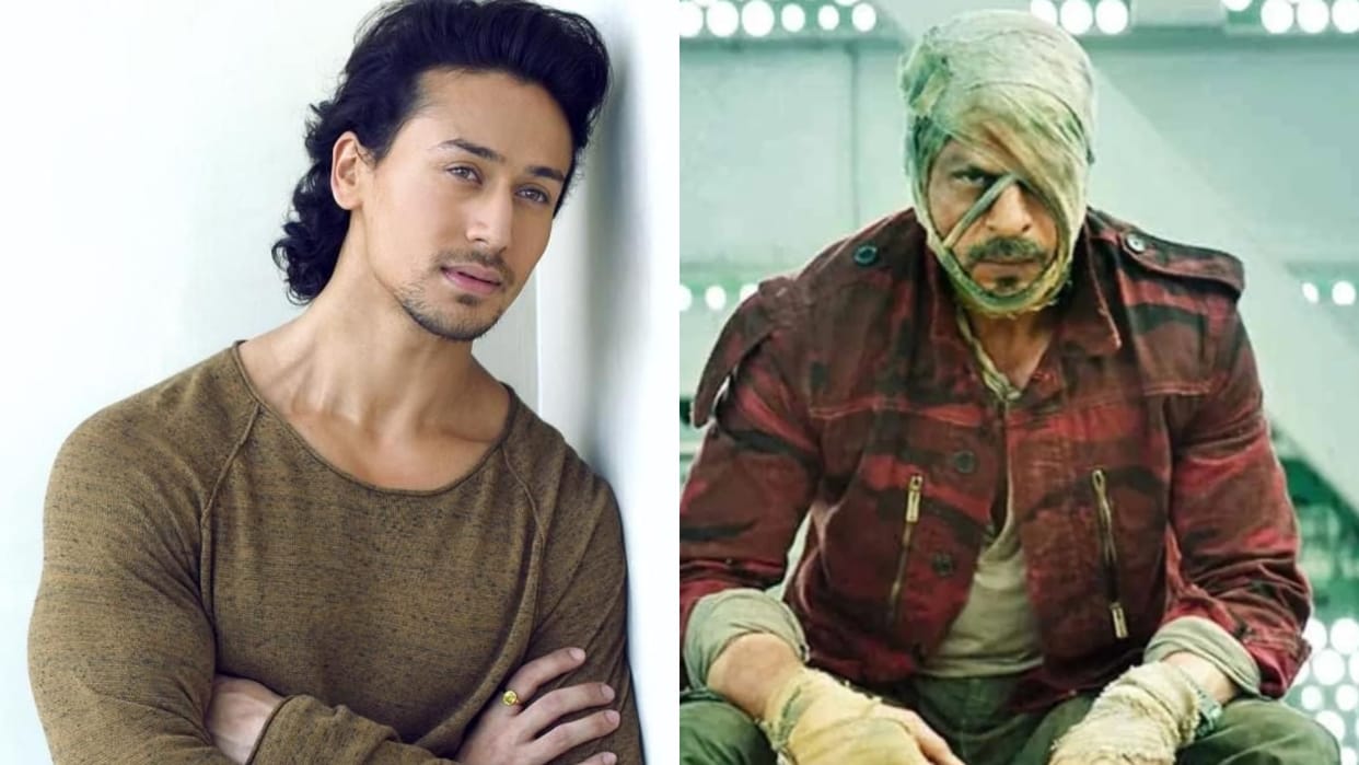 Jawan Tiger Shroff tweet about historic success of film Shah Rukh Khan reacts read here in detail