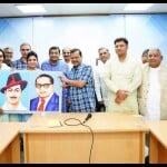 आप की हरियाणा इकाई से अरविंद केजरीवाल ने की मुलाकात।
