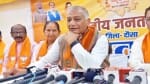 प्रेस वार्ता करते केंद्रीय मंत्री जनरल वीके सिंह।