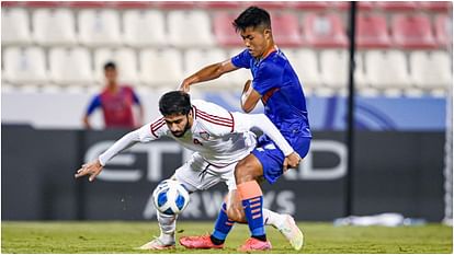 AFC U-23 Asian Cup: UAE defeated India 3-0 in the qualification round, the team finished last in the group