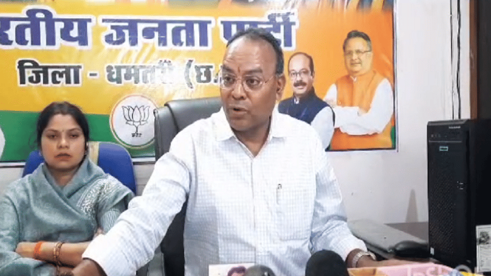 भाजपा राष्ट्रीय प्रवकता अजय चंद्राकर