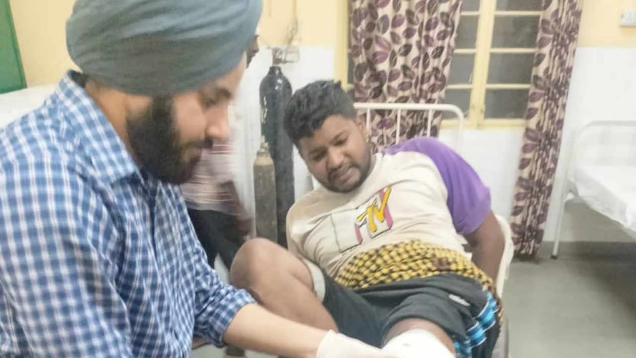 Encounter between criminals and police in Amritsar