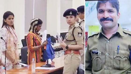 Husband's illicit relationship cheating with a female policeman