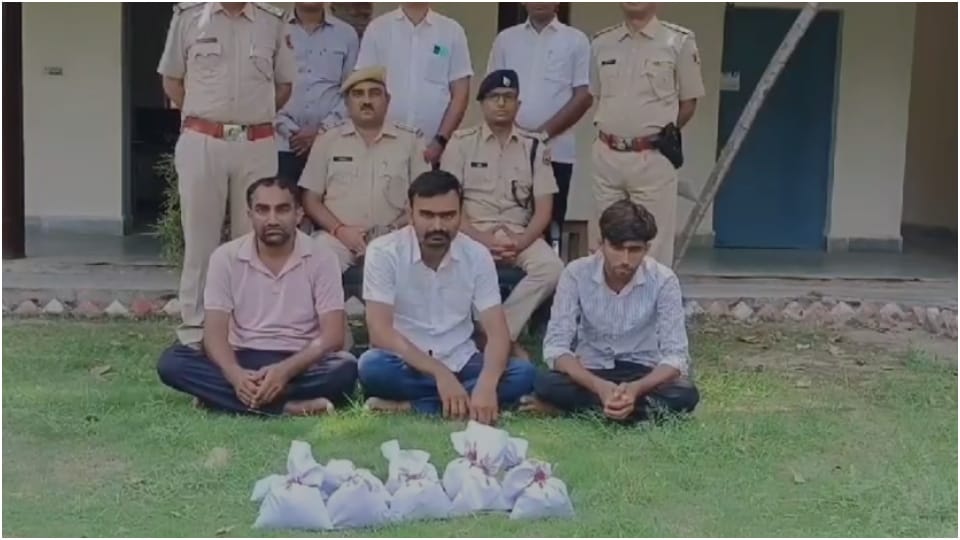 Rajasthan Jalore police arrested three accused with opium milk