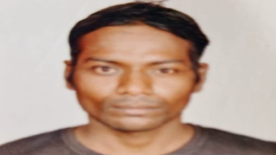 Young man fell into miner