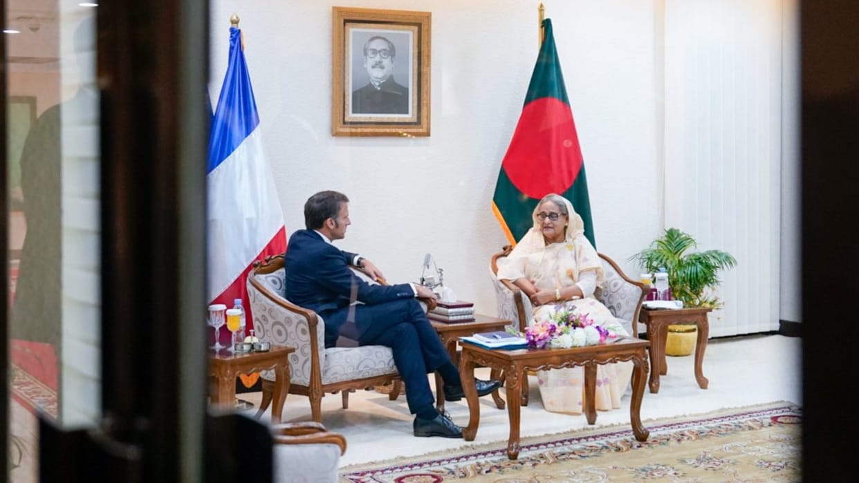 Bangladesh will buy 10 Airbus from France President Macron Attacked jinping Indirectly