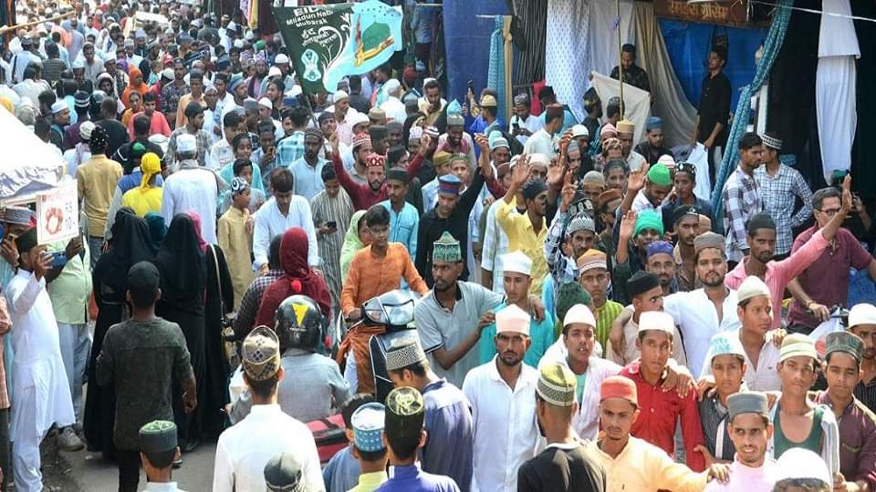 lakhs of pilgrims gathered in Urs e Ala Hazrat Bareilly