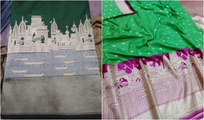 UP International Trade Show chic of Kashi ghats will be seen Banarasi saree with local products