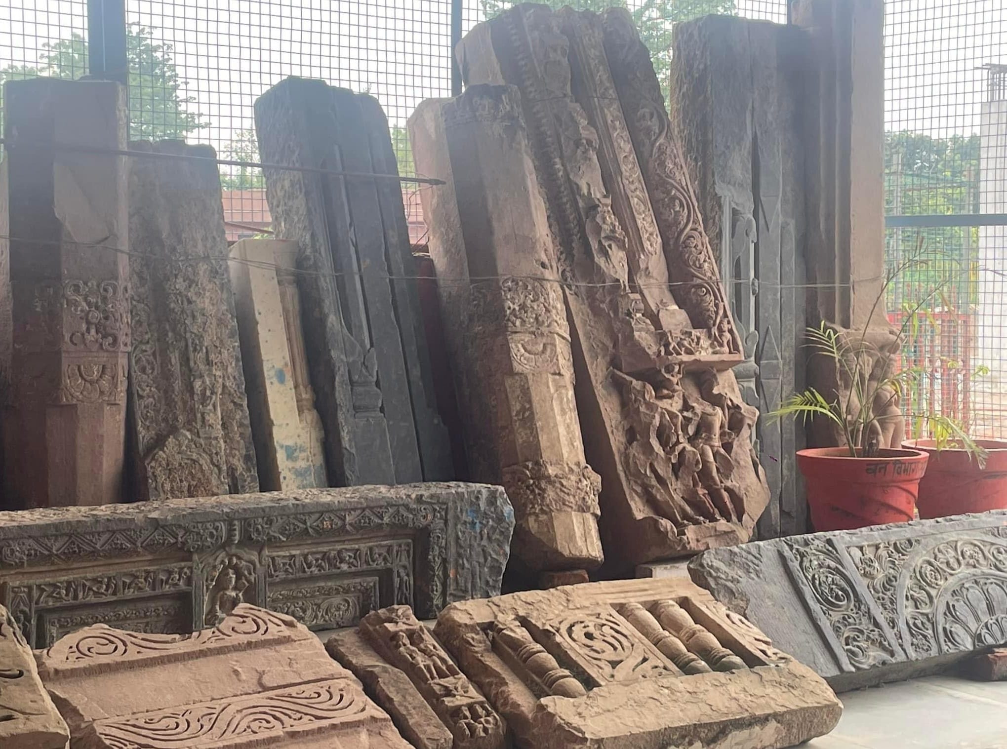 General Secretary of Shri Ram Janmabhoomi Trust Champat Rai tweeted some new pictures of remains recovered