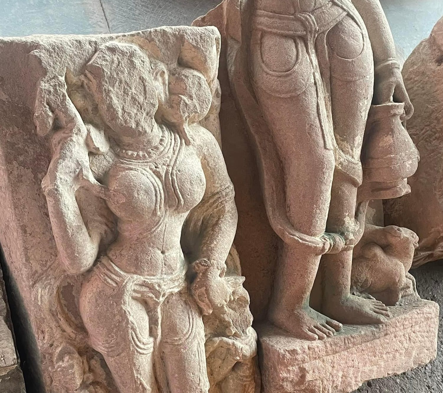 General Secretary of Shri Ram Janmabhoomi Trust Champat Rai tweeted some new pictures of remains recovered