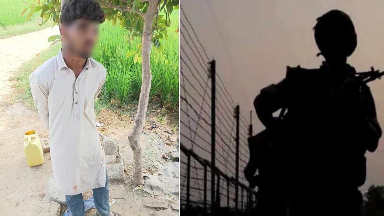 BSF caught Pakistani citizen in Tarn Taran