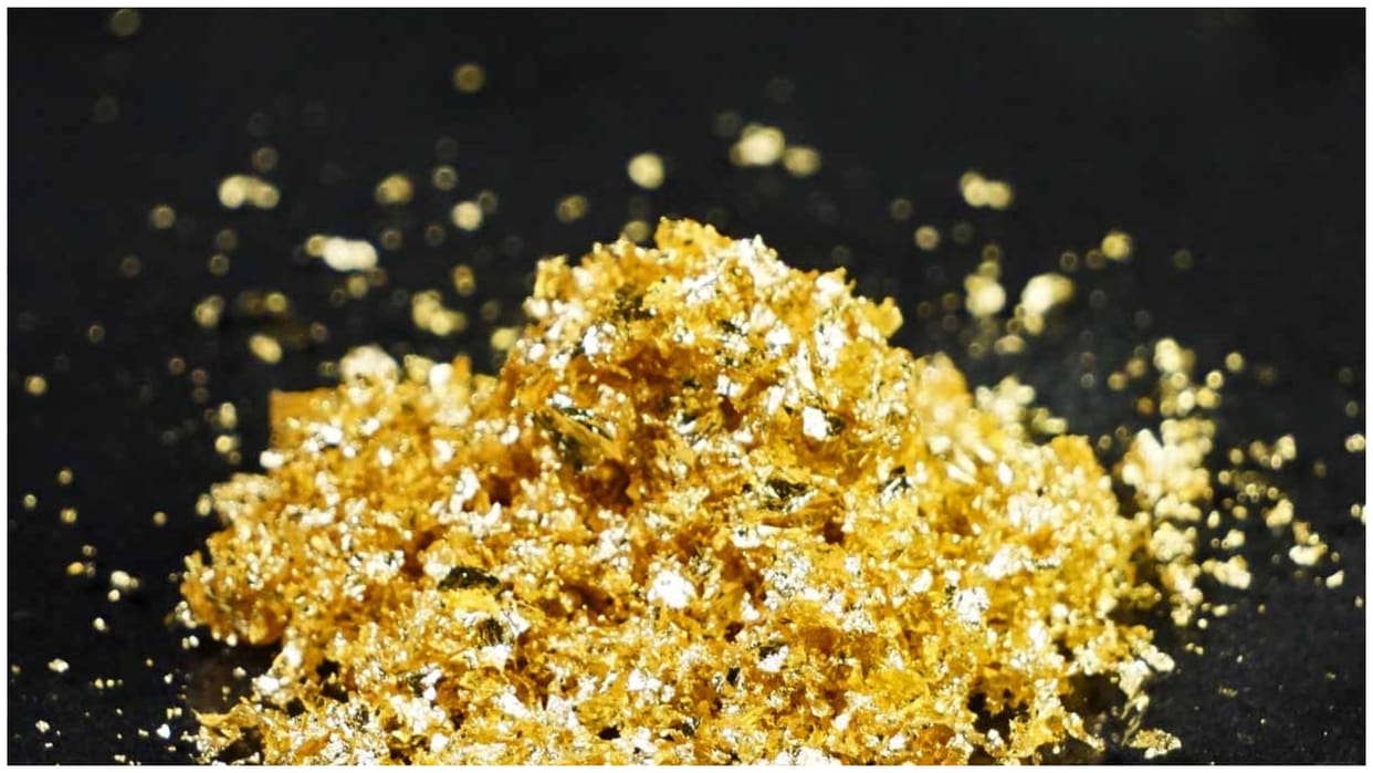 Custom officials seized gold powder from a passenger arrived from Dubai in Mangaluru International Airport