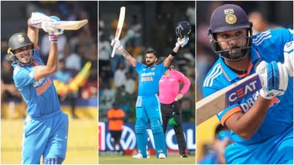 Shubman gill on second place in ICC ODI Rankings virat kohli and Rohit Sharma also in top ten