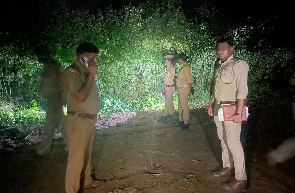 Dead body of missing girl found, Dogs were scratching the dead body,Young man and woman hid the incident