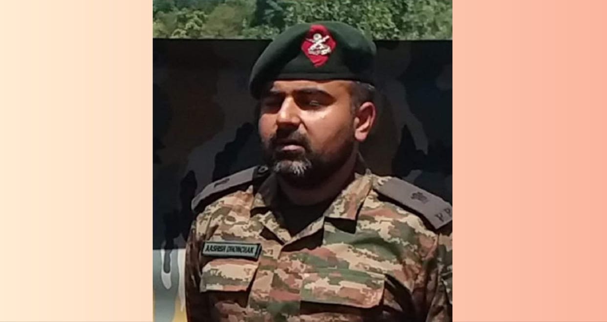Major Ashish Dhonchak of Panipat Haryana martyred in Kashmir