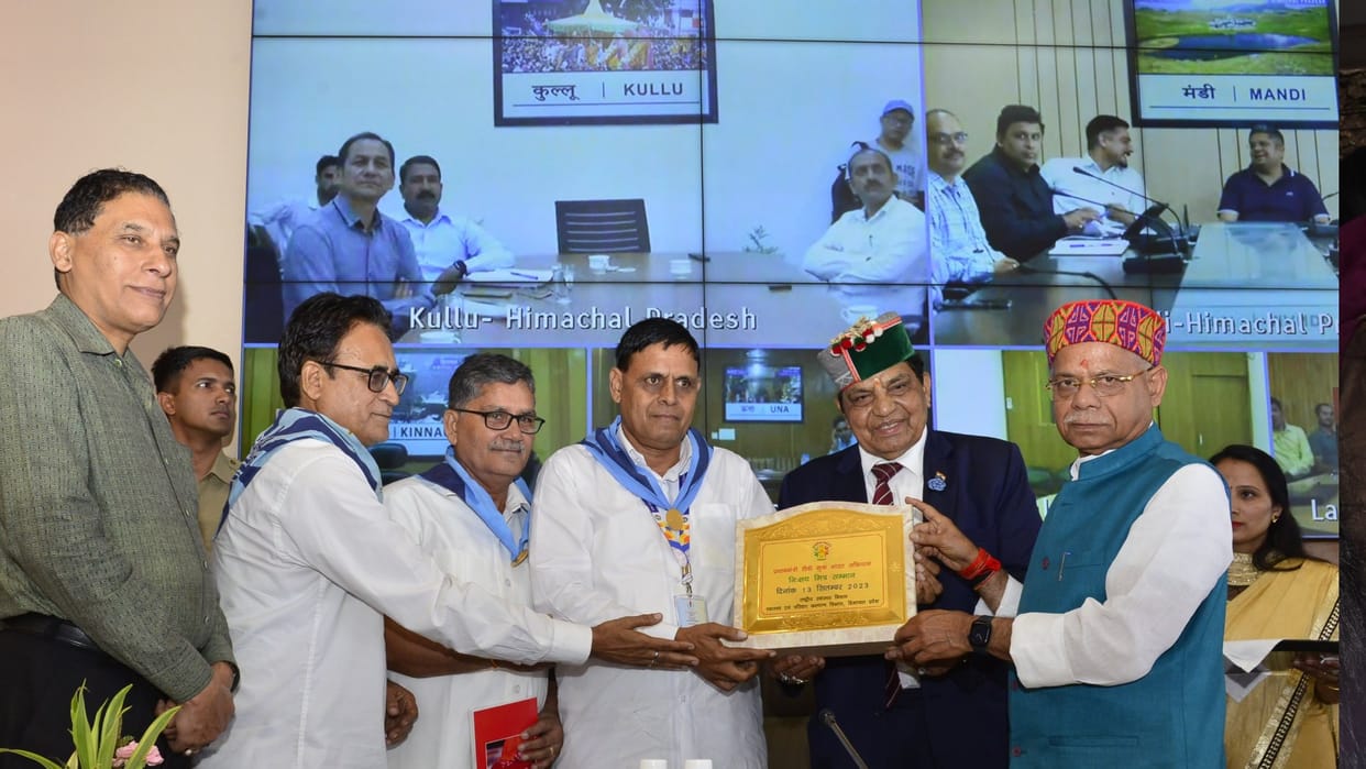 Governor participates in Ayushman Bhav campaign launched by President of India