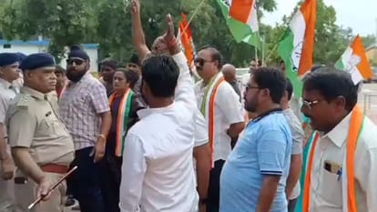 Rail Roko Andolan Wheels of trains stopped in Chhattisgarh