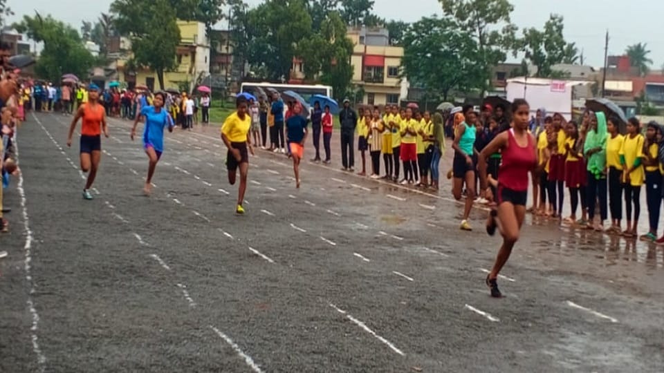 Division level Chhattisgarhia Olympics begins in Jagdalpur