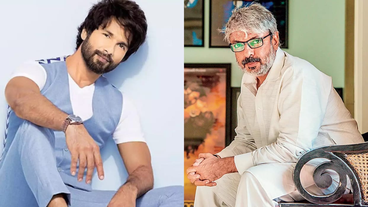 Shahid Kapoor to collaborate with Sanjay Leela Bhansali for commercial entertainer after five years Padmaavat