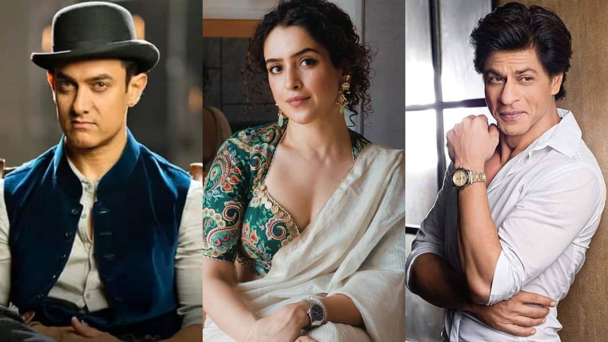 Sanya Malhotra Jawan actress reveals similarity between Shah Rukh Khan and Dangal star Aamir Khan