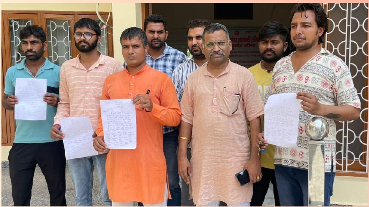 Bajrang Dal officials gave mass resignation in Jind of Haryana