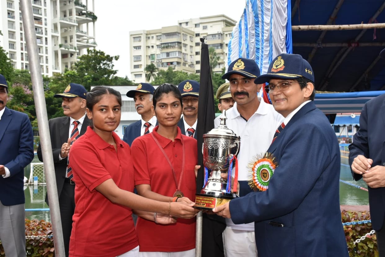 BSF: Daughters of Eastern Command wins command level women's swimming competition, Sushmita on top