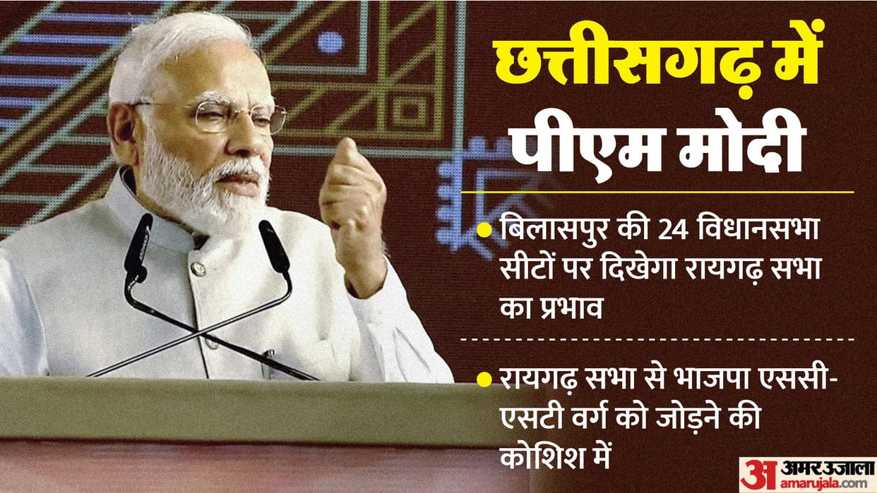 Chhattisgarh: PM Modi Raigarh meeting can be a game changer for BJP