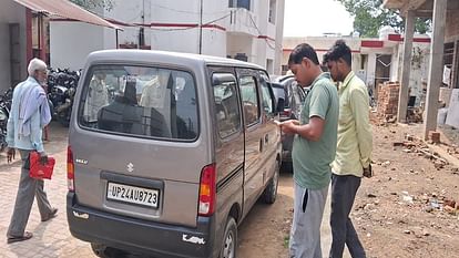 Police found the stolen car in just 6 hours stolen from Badaun found in shikohabad