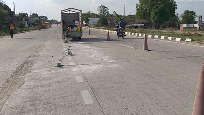 Varanasi Highway not complete yet preparations started to collect toll tax