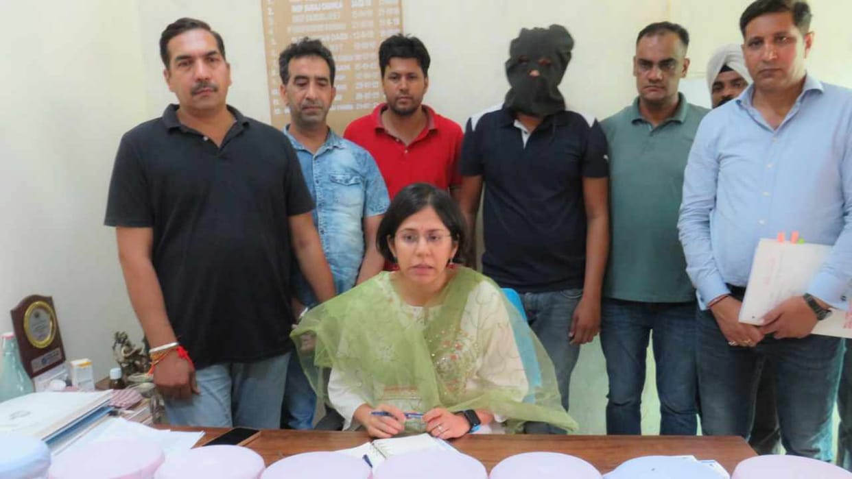 Bambiha gang henchman arrested with seven pistols in Panchkula