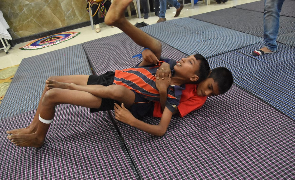 Amar Ujala Junoon Khel, Boys category competition was held on the first day, children showed their strength in