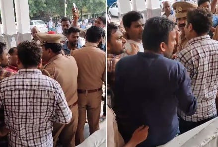 Railway worker dies in a road accident, companions create ruckus, colleagues say police did not reach on time