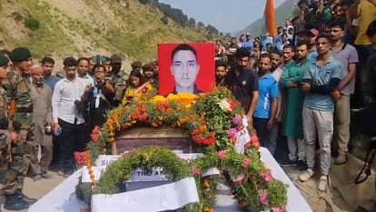 Rifleman Ravi Kumar of Kishtwar married in December who martyred in encounter with terrorists in Rajori