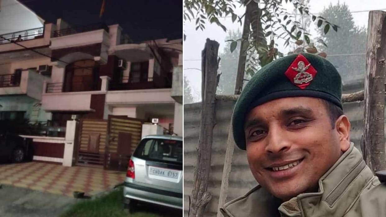 Mohali Colonel Manpreet Singh martyred in Anantnag