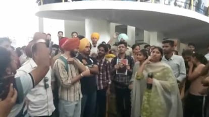Students beat professor in Punjabi University after death of a Girl student